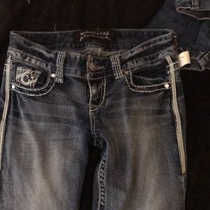 Maurices premium jeans, great condition,low rise